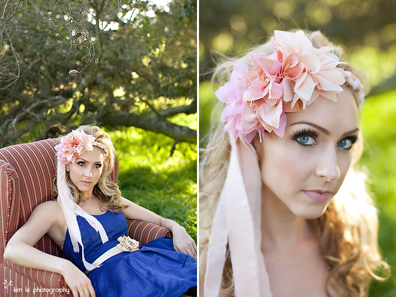 Alice in Wonderland bridal fashion shoot by kim le photography
