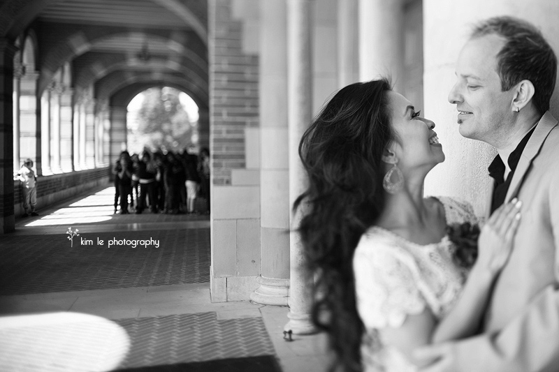 ucla library los angeles engagement wedding photography by kim le photography