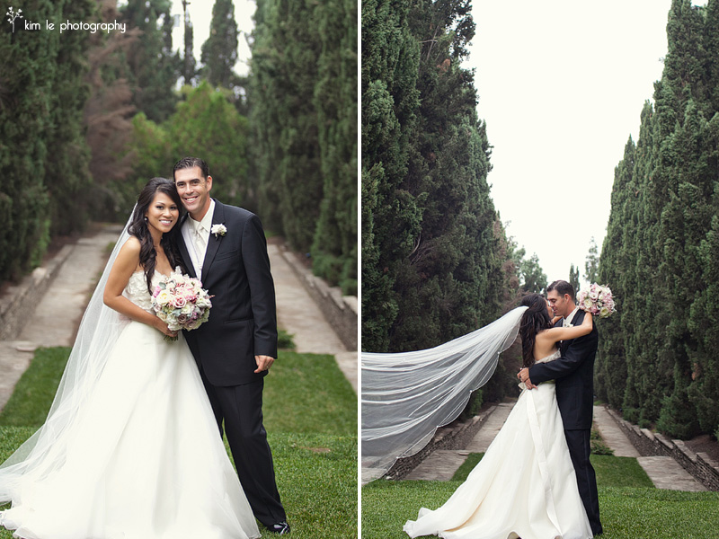 los angeles wedding by kim le photography