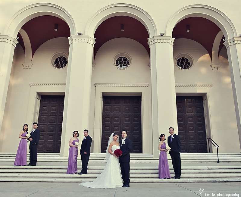 Lien & David Los Angeles wedding by kim le photography