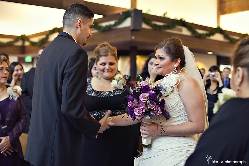 claremont wedding by kim le photography