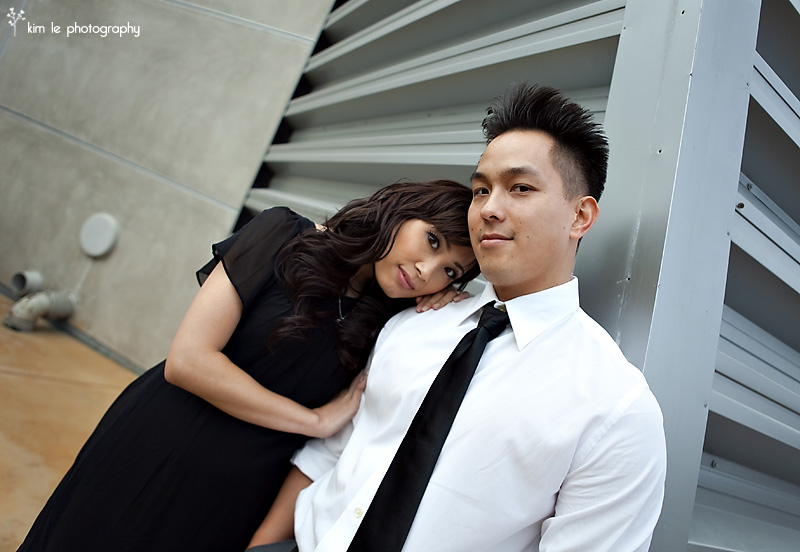 mirei & jimmy orange county engagement session by kim le photography