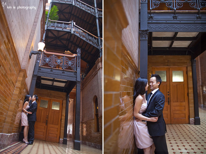 myling + yem: downtown los angeles engagement
