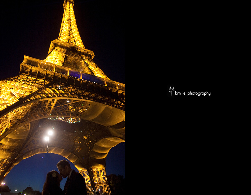 paris engagement wedding by kim le photography