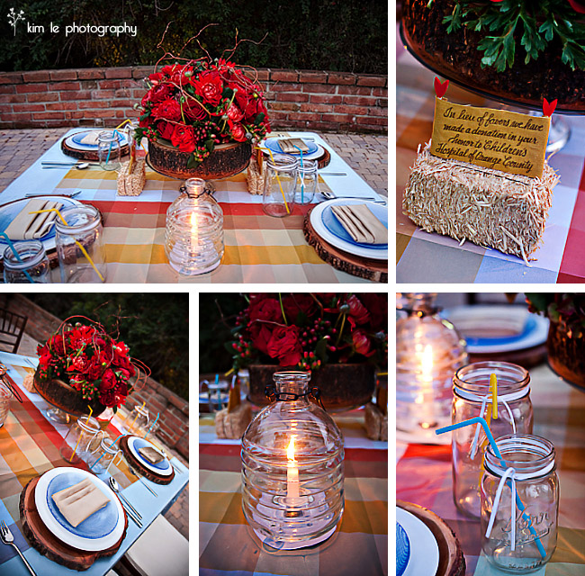 in the now weddings tablescapes